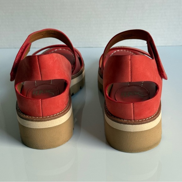 Sofft Pru Coral Leather Strappy Sandals Women's Size 8 M - Picture 7 of 11